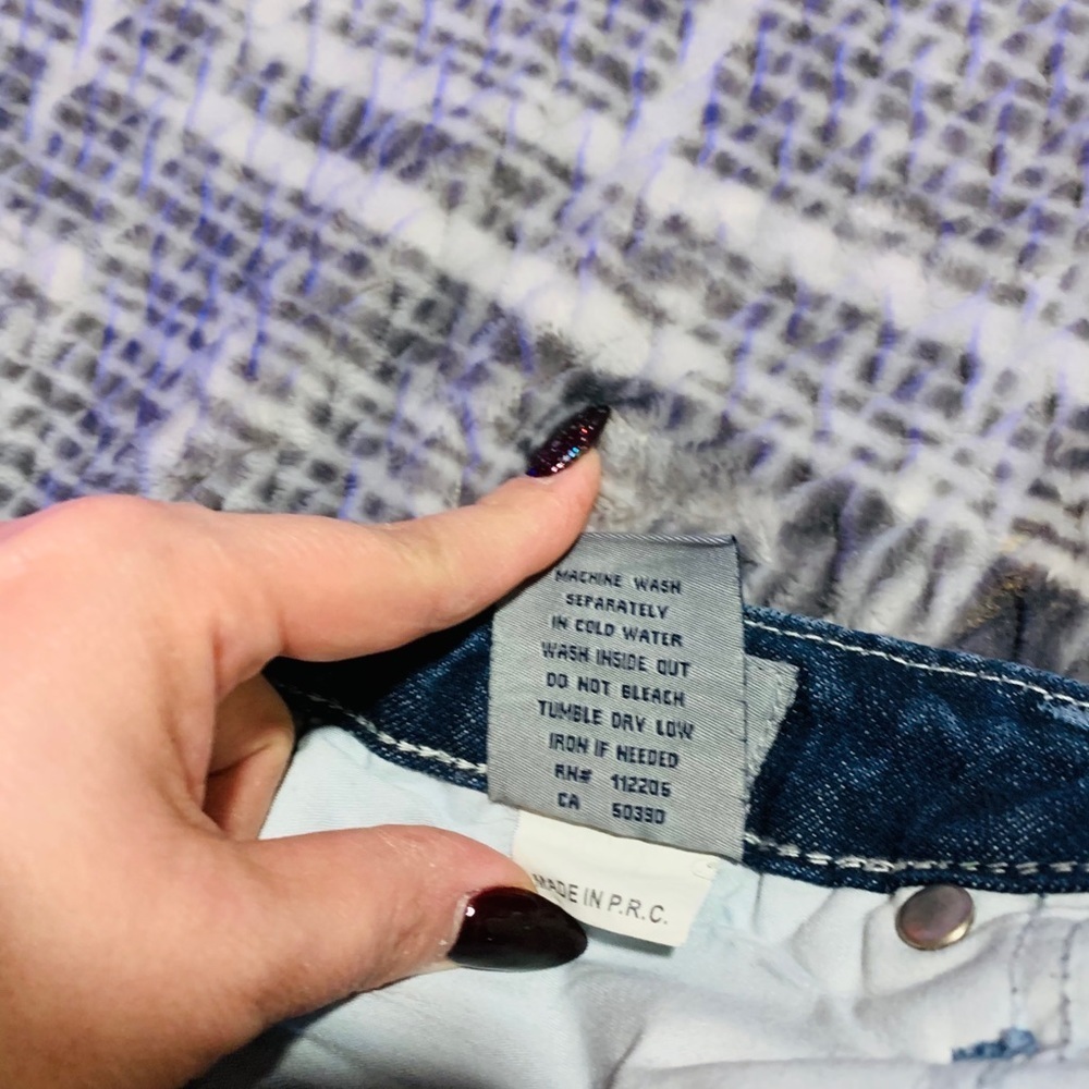 P32- Anonamé authentic blue jeans size 27 - Picture 10 of 10